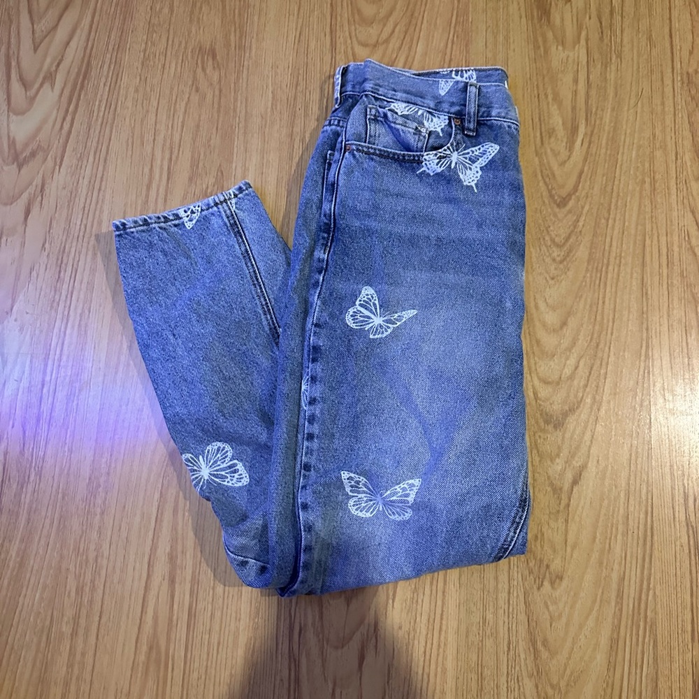 Pacsun Butterfly Jeans